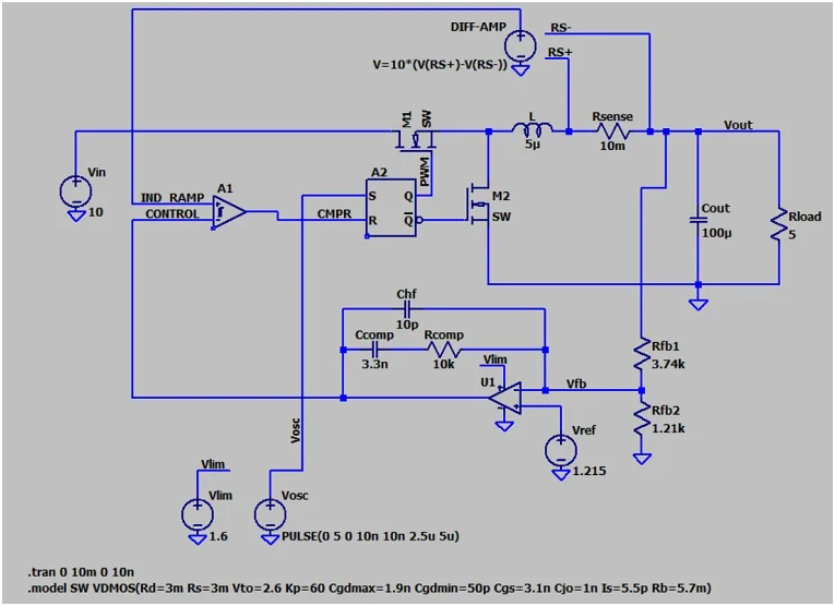 尊龙凯时人生就是博中国官网LTspice中电流模式控制降压变换器的分析(图2)